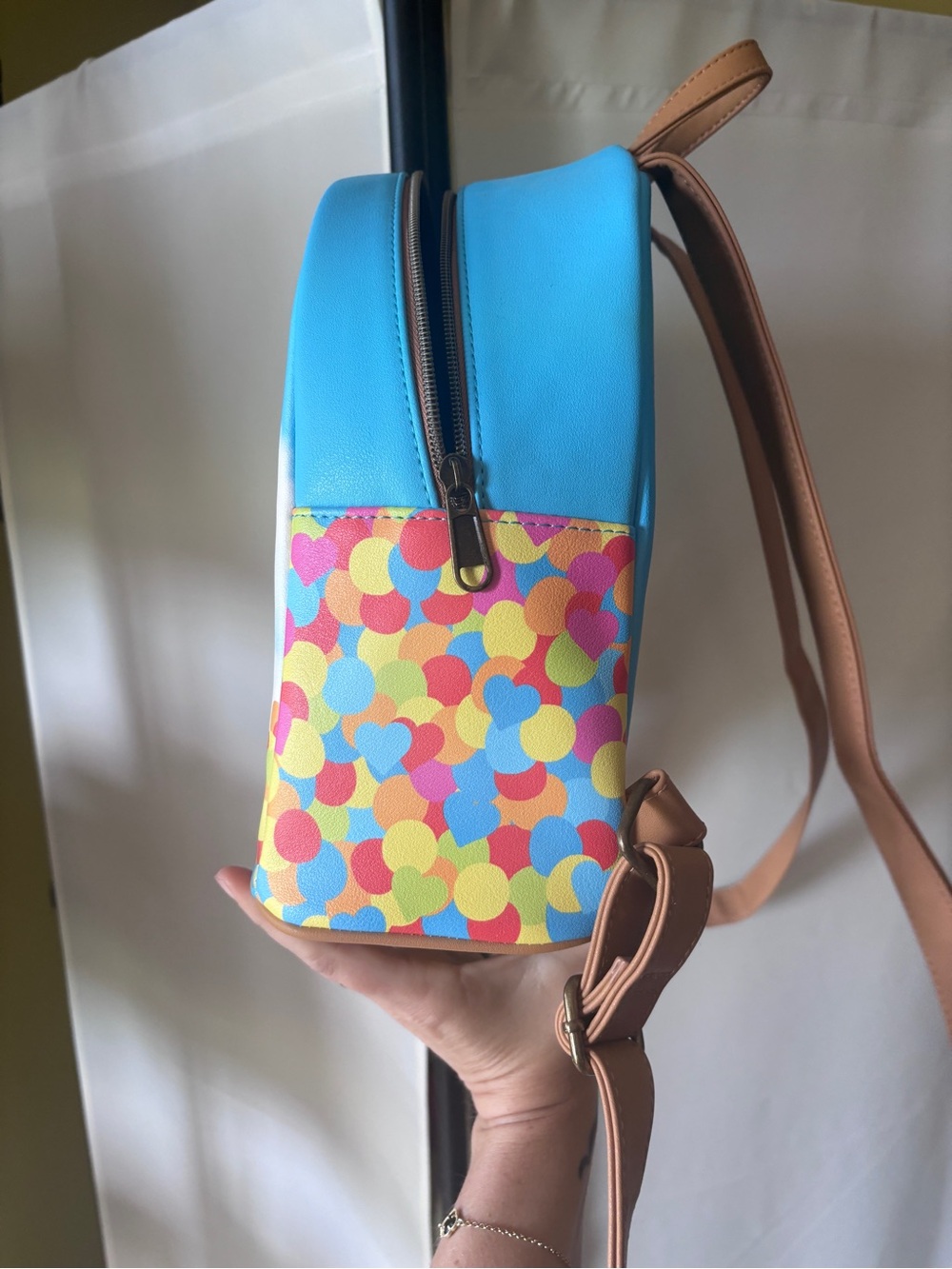 Loungefly Up Carl & Ellie Mini Backpack — Blue Multi - Picture 3 of 4